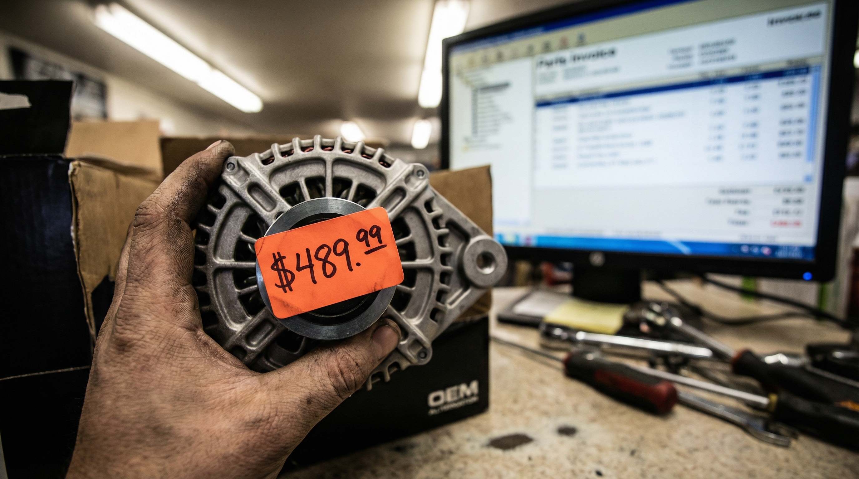 Parts Markup Erosion: How Online Competition Is Squeezing Auto Shop Margins